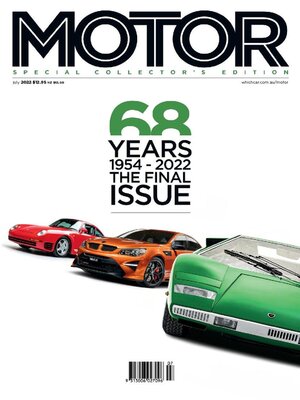 cover image of MOTOR Magazine Australia